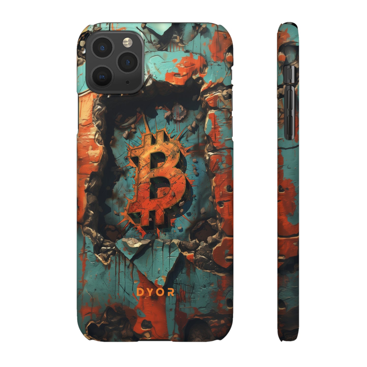 Smashed "B" | Snap Case