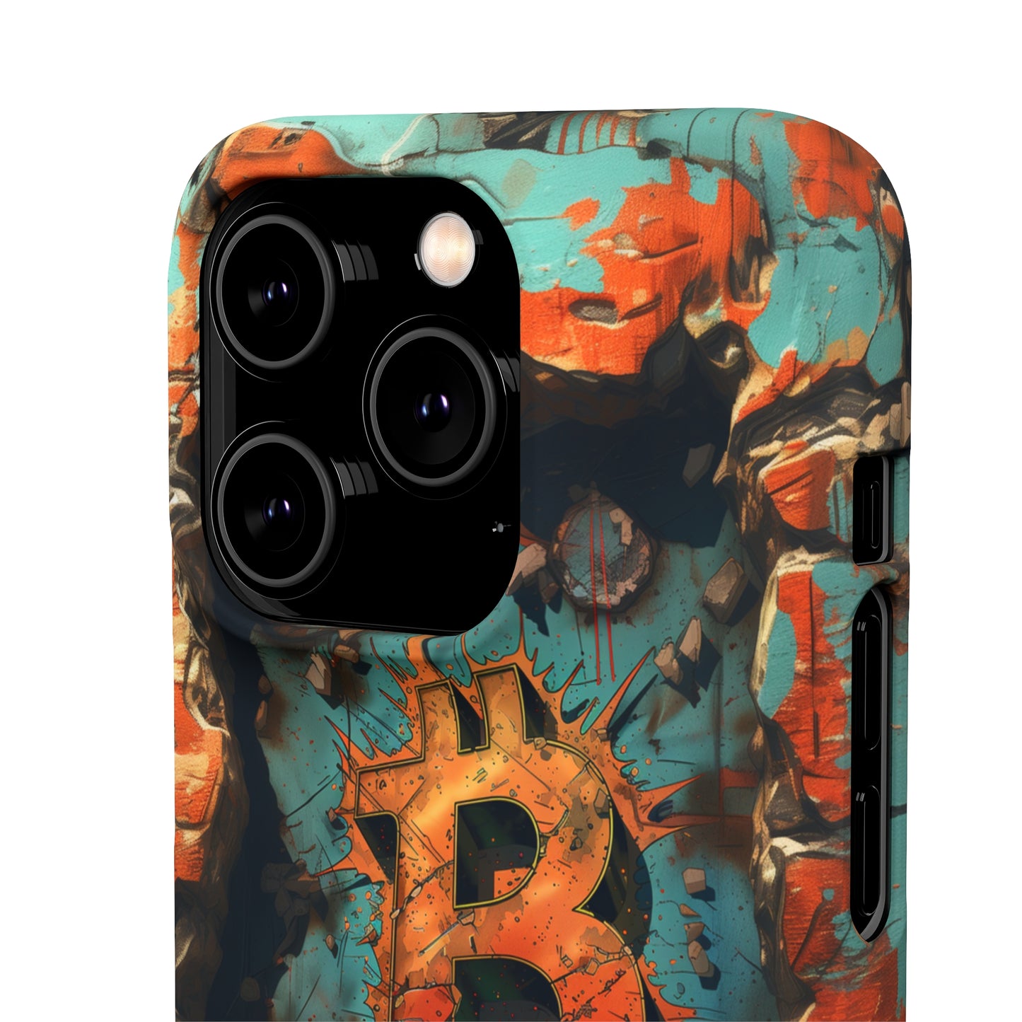 Smashed "B" | Snap Case