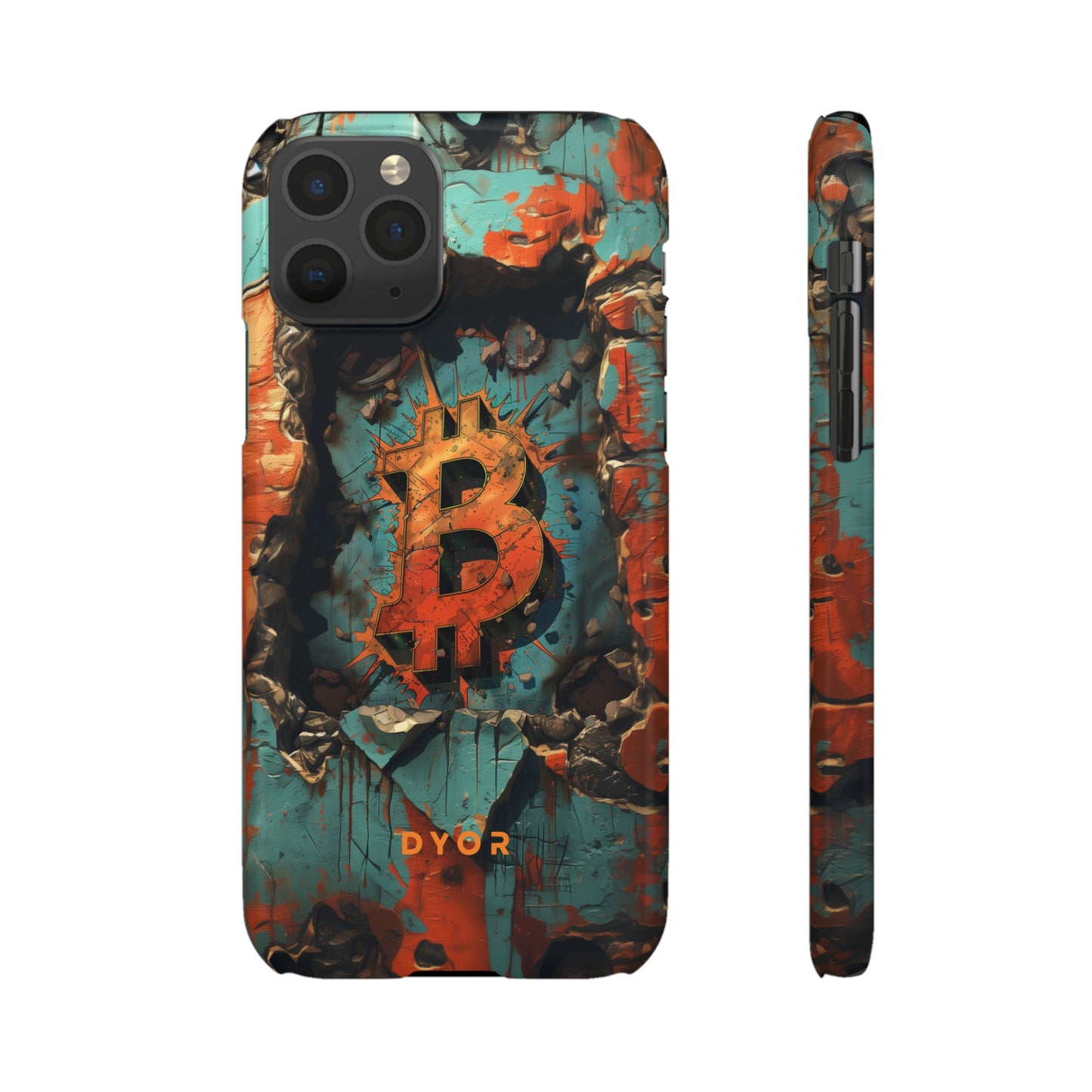 Smashed "B" | Snap Case