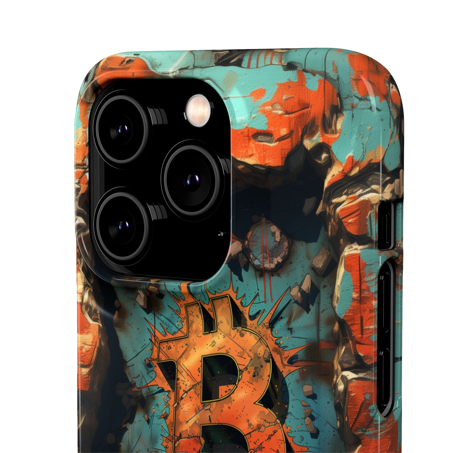 Smashed "B" | Snap Case