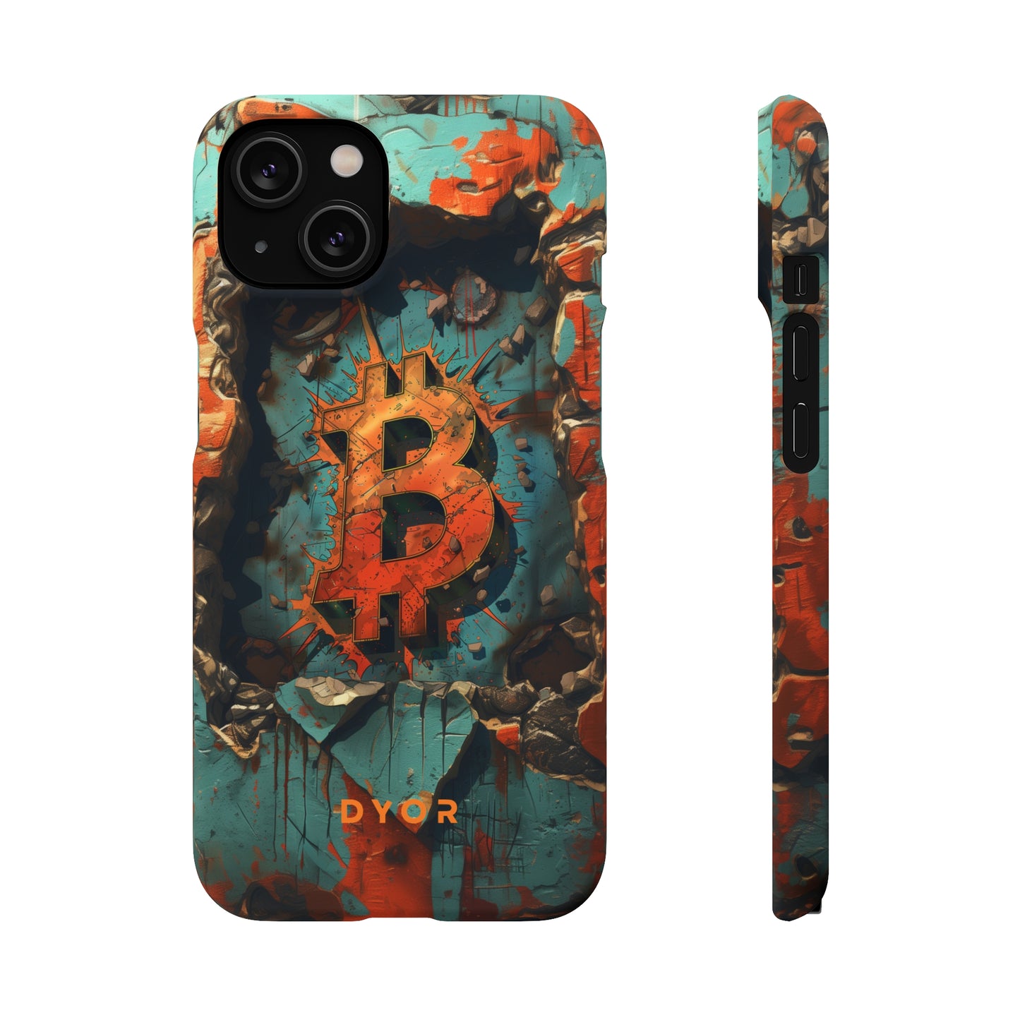 Smashed "B" | Snap Case