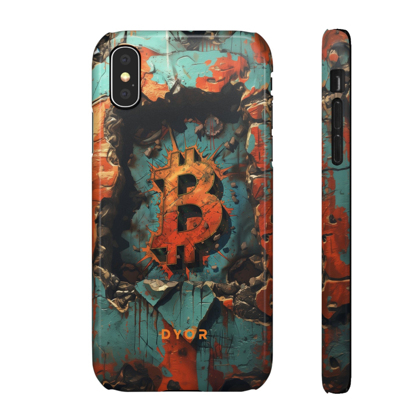 Smashed "B" | Snap Case