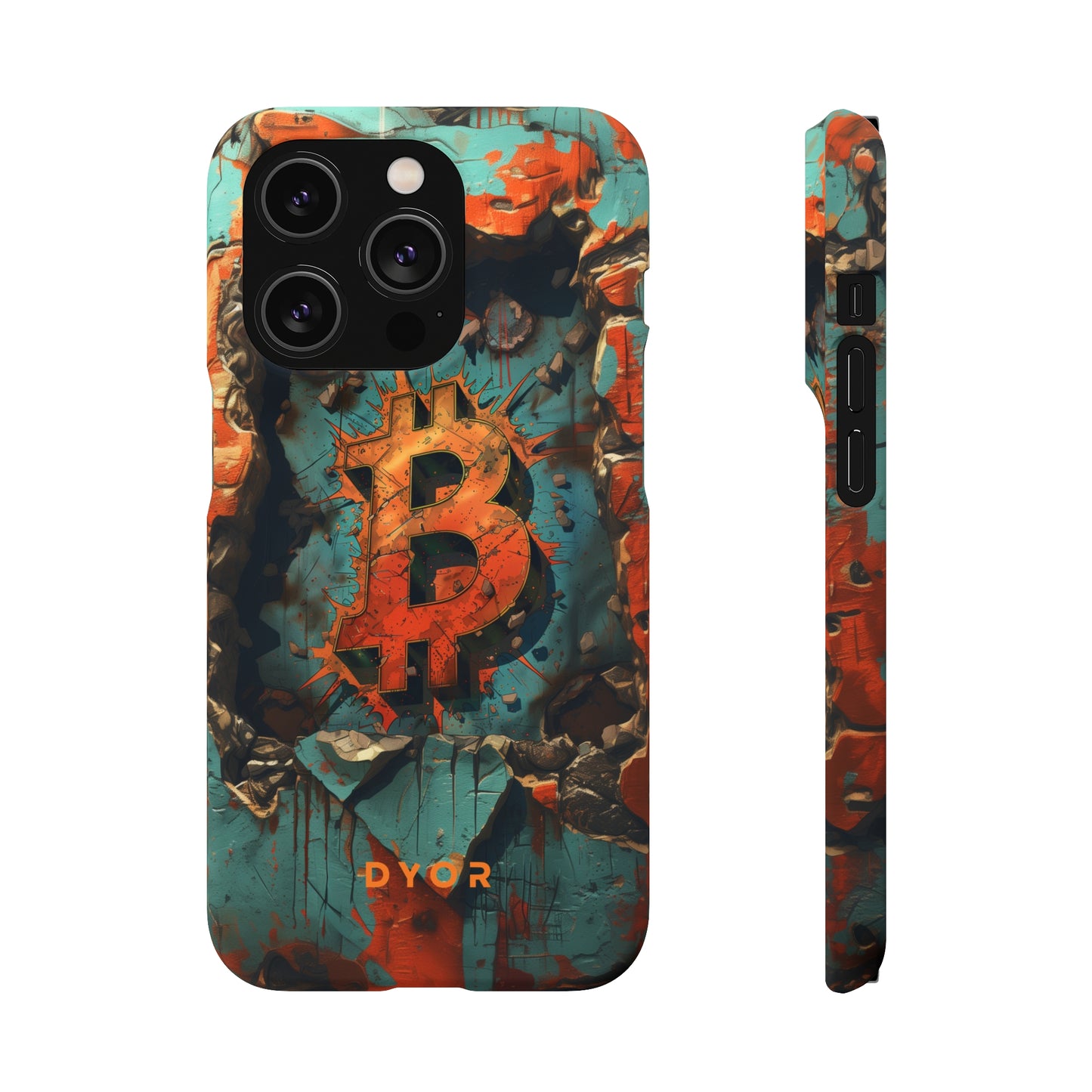 Smashed "B" | Snap Case