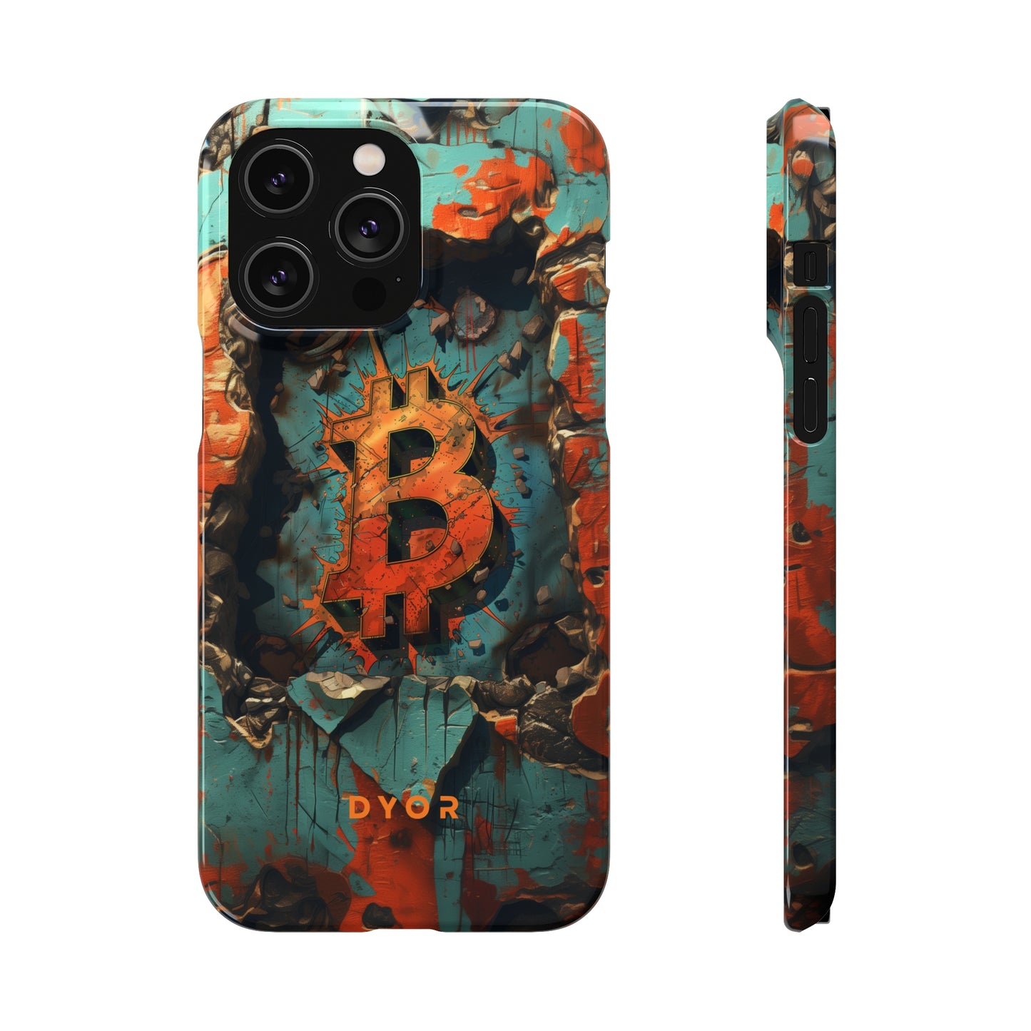Smashed "B" | Snap Case