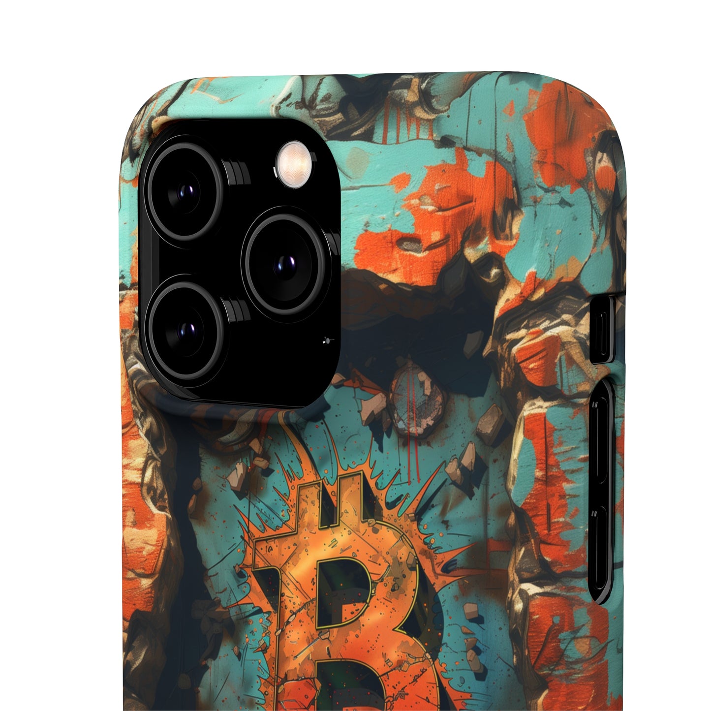 Smashed "B" | Snap Case