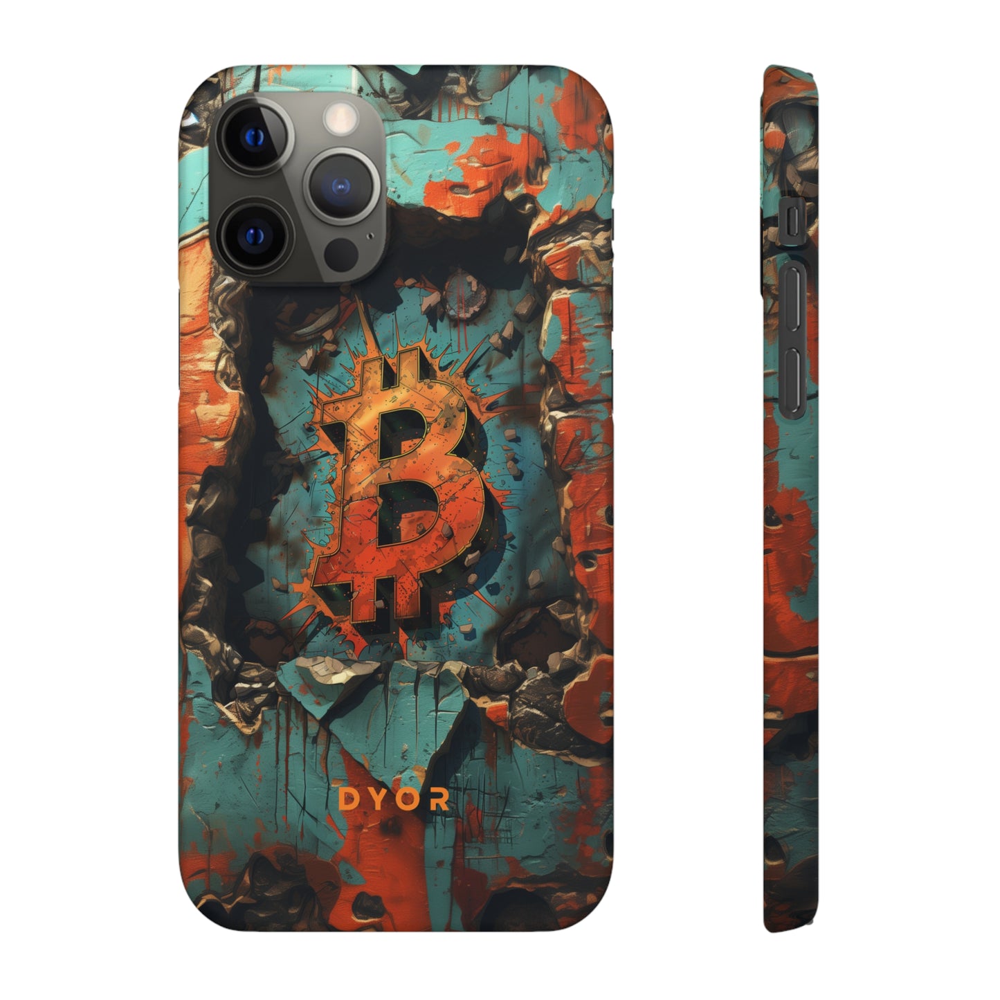 Smashed "B" | Snap Case