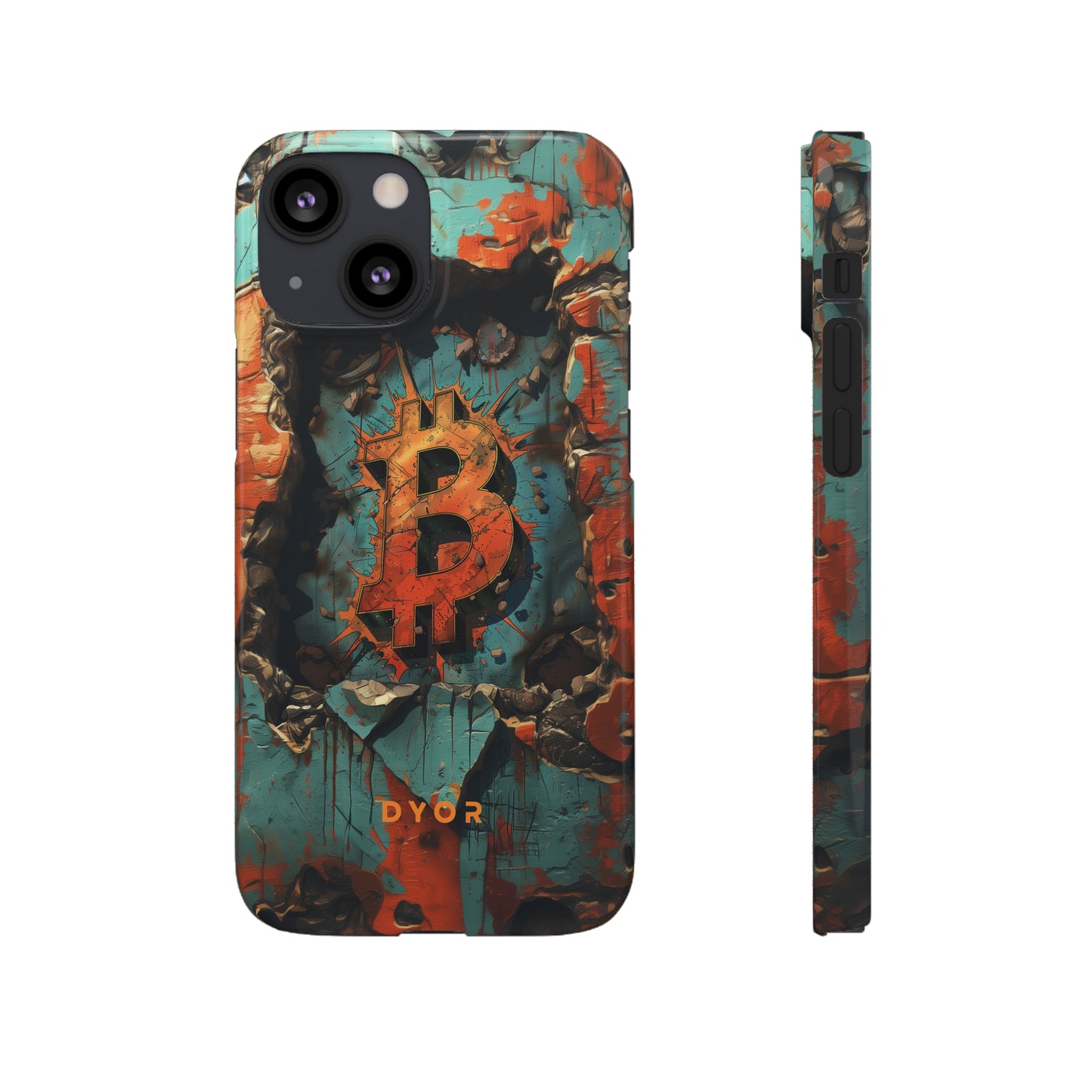 Smashed "B" | Snap Case