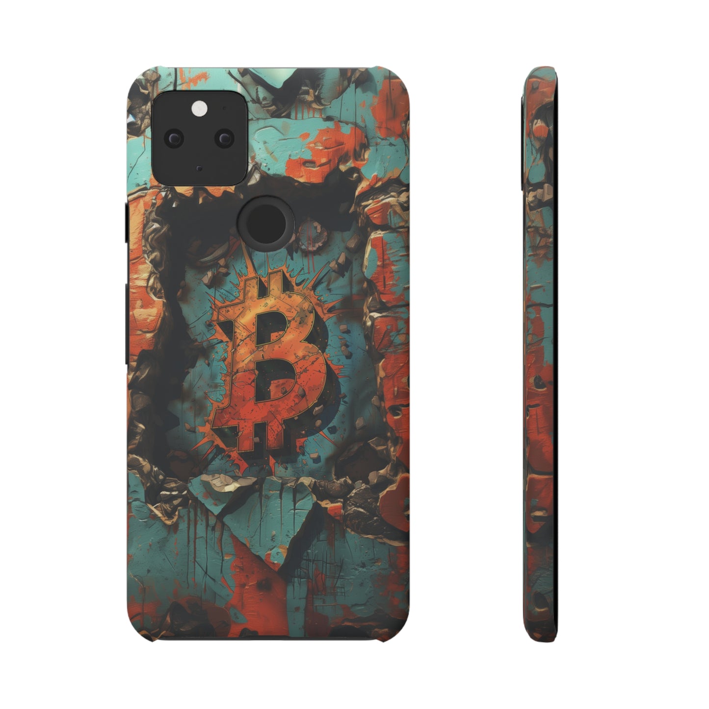 Smashed "B" | Snap Case