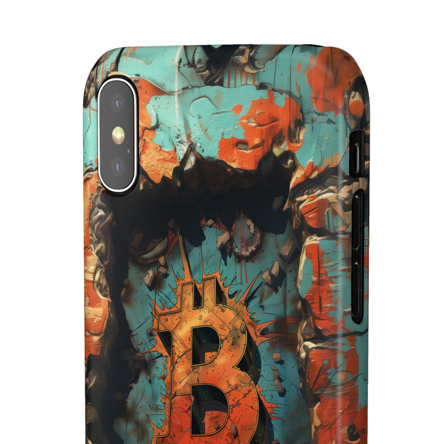 Smashed "B" | Snap Case
