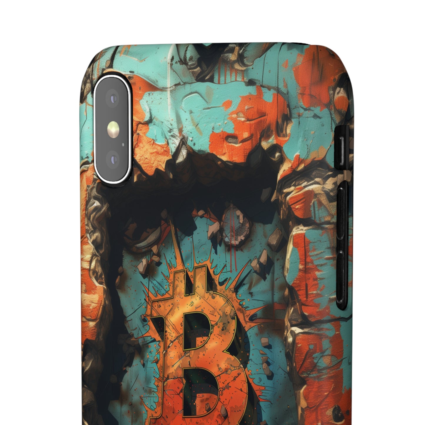 Smashed "B" | Snap Case