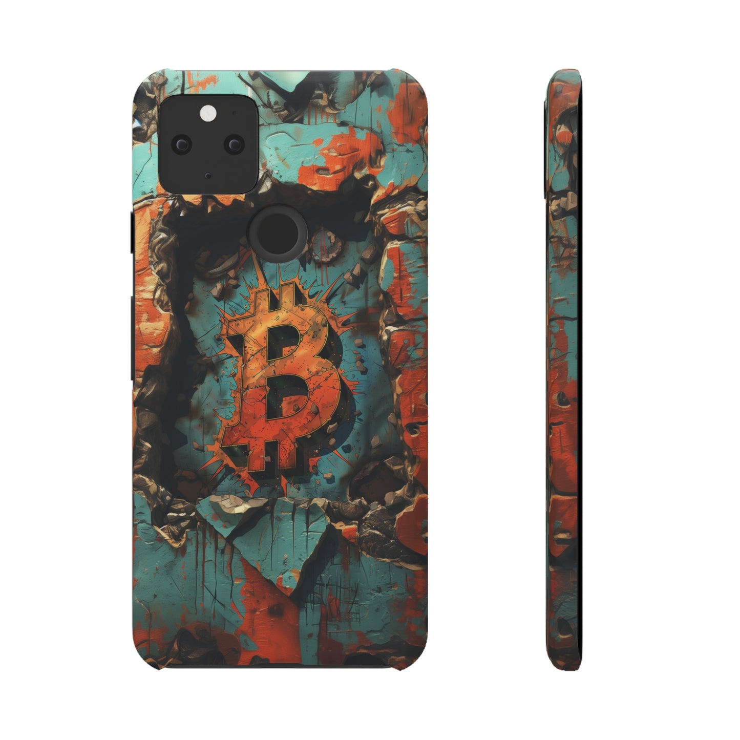 Smashed "B" | Snap Case