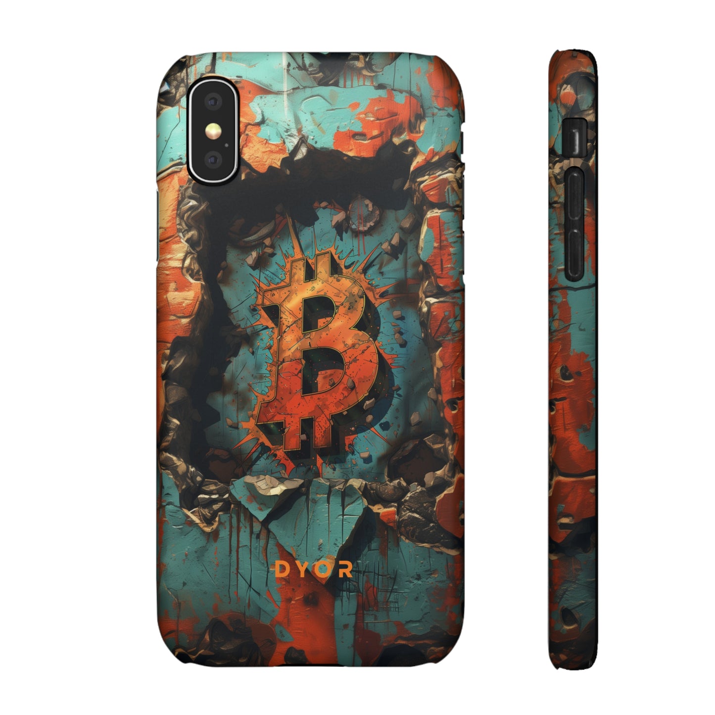 Smashed "B" | Snap Case